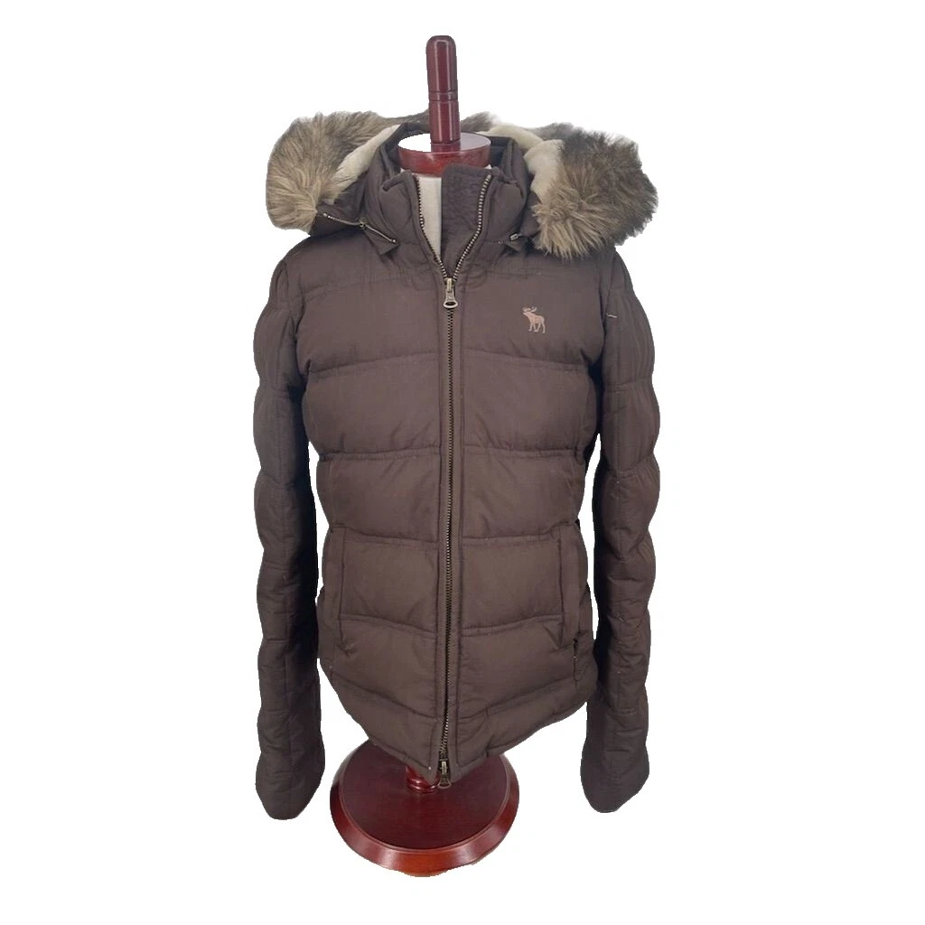 Ropa exterior marrón Abercrombie & Fitch para niños