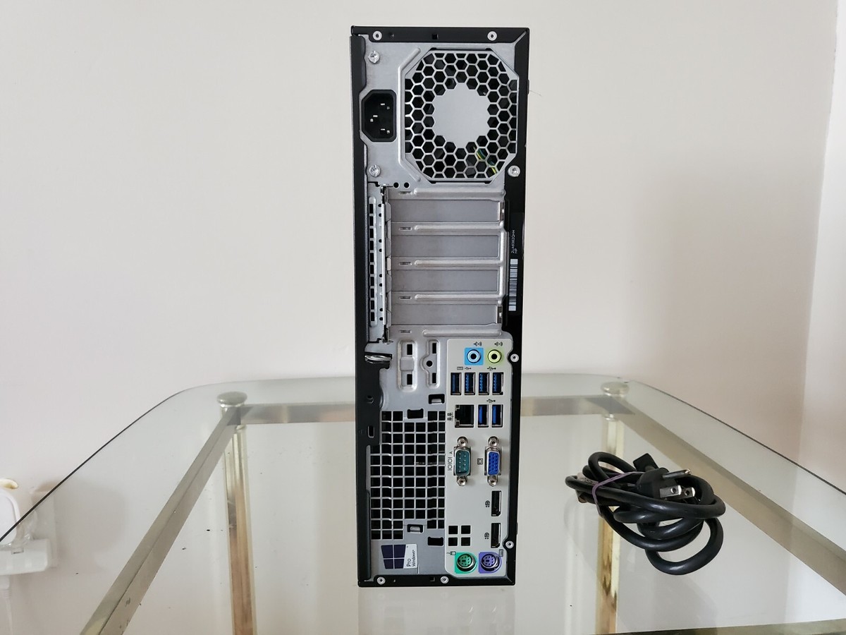 HP　Elite Desk 800 G1 SFF / i5-4670 , 12 GB , 120GB-SSD + 1TB-HDD　(P025) HP EliteDesk 800 G1 SFF Desktop, 8GB Ram, 120GB SSD, Core i5