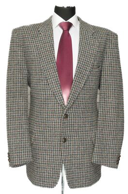 ジャケット・アウター harris tweed \"tweed pattern jacket\" gray Harris Tweed Gray Herringbone Jacket – StudioSuits