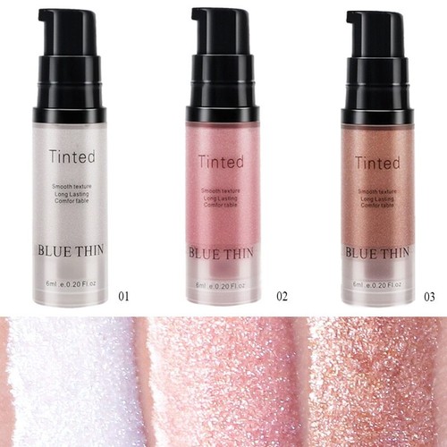 Face Highlighter Cream Liquid Illuminator Gloss Makeup Shimmer Glow Brighten UK - Picture 26 of 26