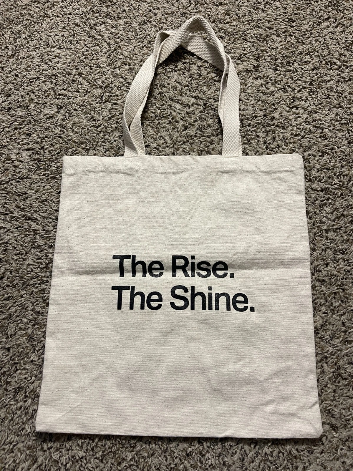 vuori tote bag canvas the rise the shine 