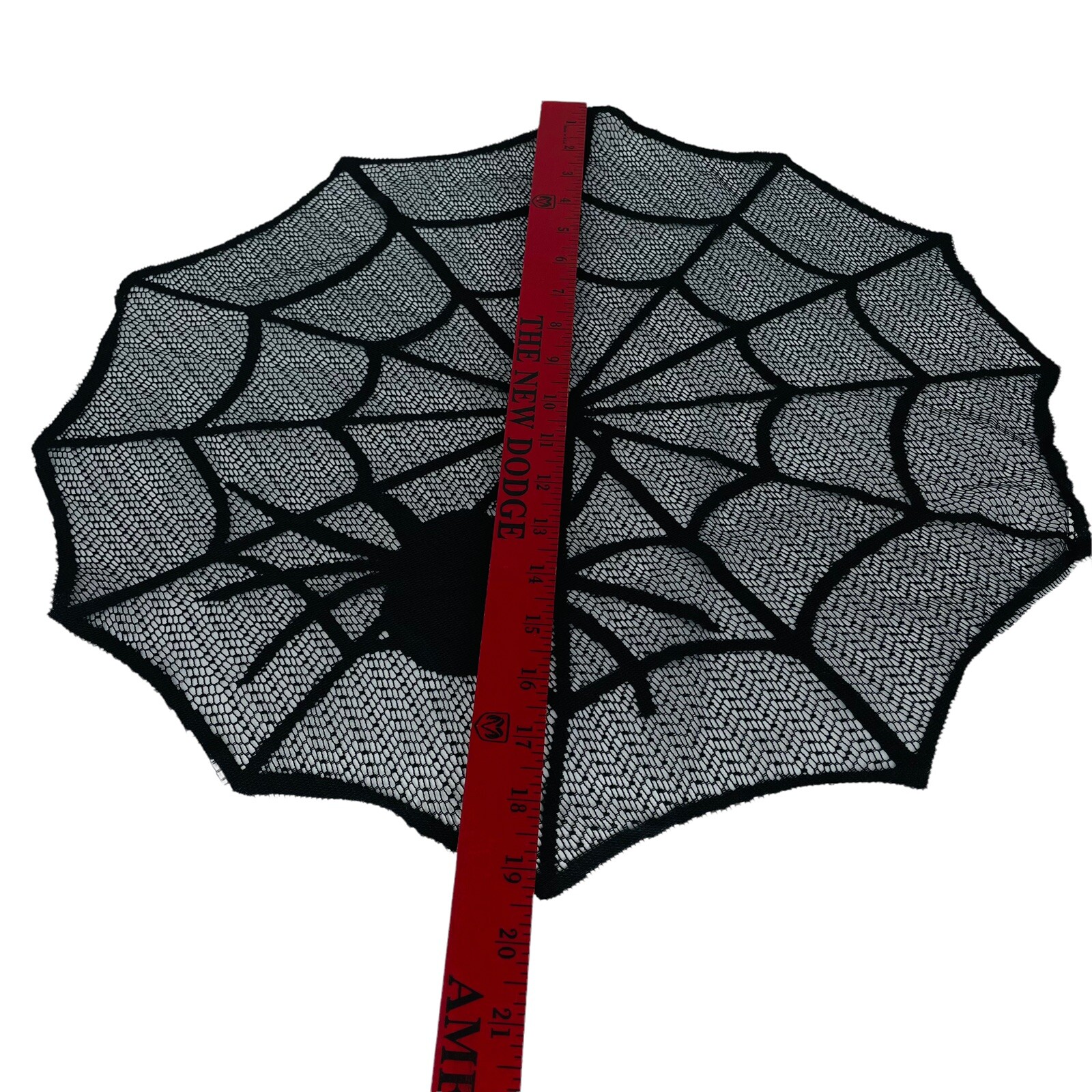 Black Spider  Lace Halloween Table Topper Cloth New decorations 19