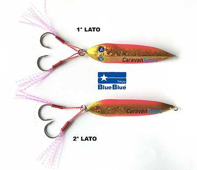 Jig Métal BlueBlue Sea Ride Jig 20 Grammes - Glow Blue Slow Lure - Leurre De Pêche Mer