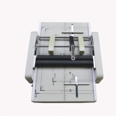220V Booklet Binding And Folding Machine New Manual Booklet Stapler 1Pc A3 Pa ai