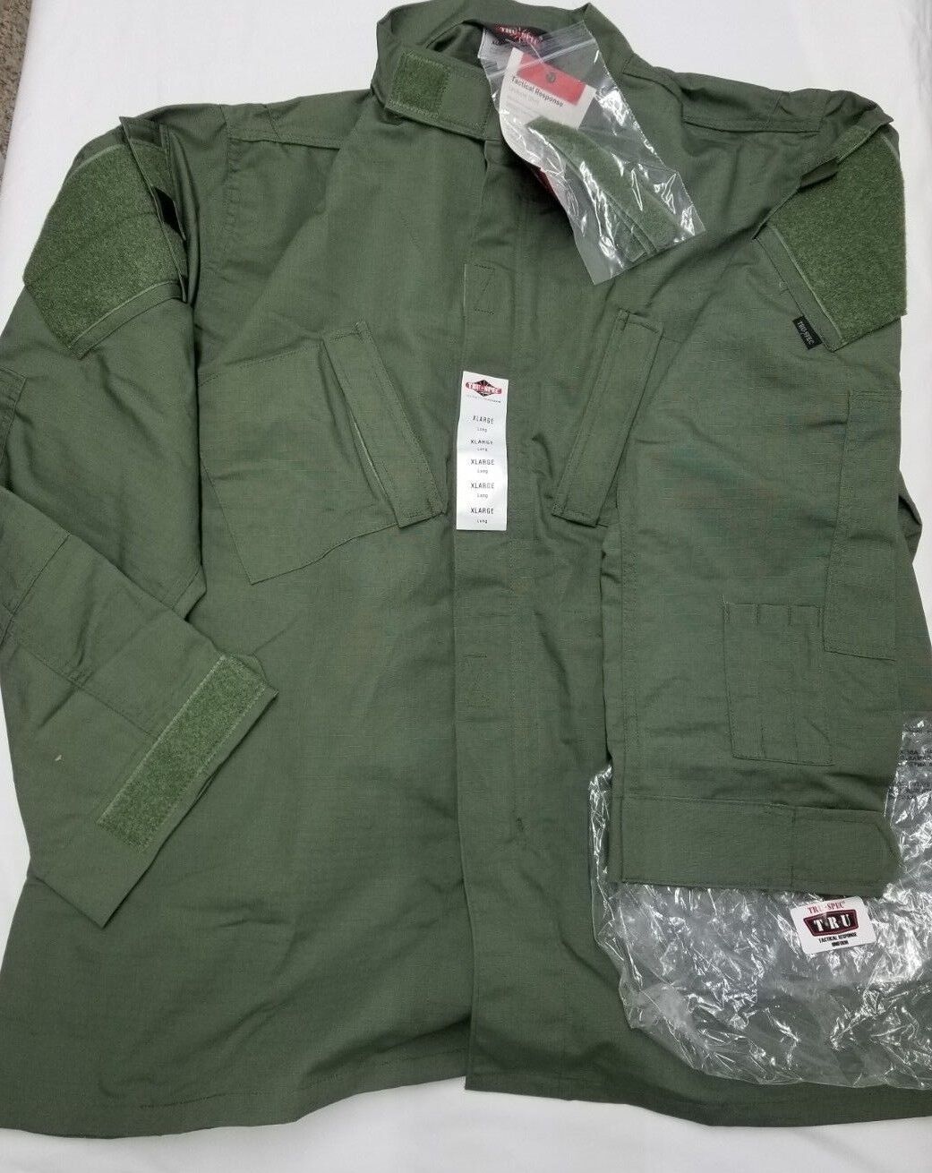 Tru Spec Tactical Response Shirt Olive Drab Green 1284 | eBay