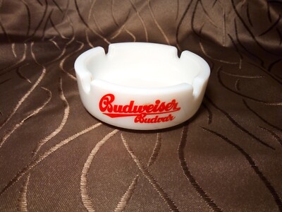 Aschenbecher Budweiser Beer / aus Sammlung / Werbung / selten / Ashtray