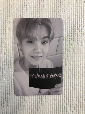BTS Proof Standard Limited random Official Photo Card ( SUGA ) | eBay