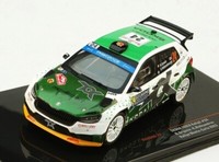 Skoda Fabia Rally2 #24 Monte Carlo 2023 Gryazin Aleksandrov Ixo RAM890 1:43