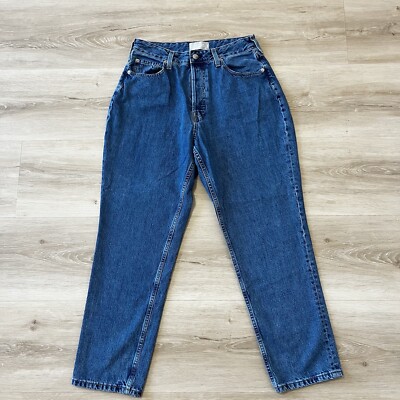 Everlane The Curvy 90s Cheeky Straight Jeans Organic Cotton Size 31 Ankle