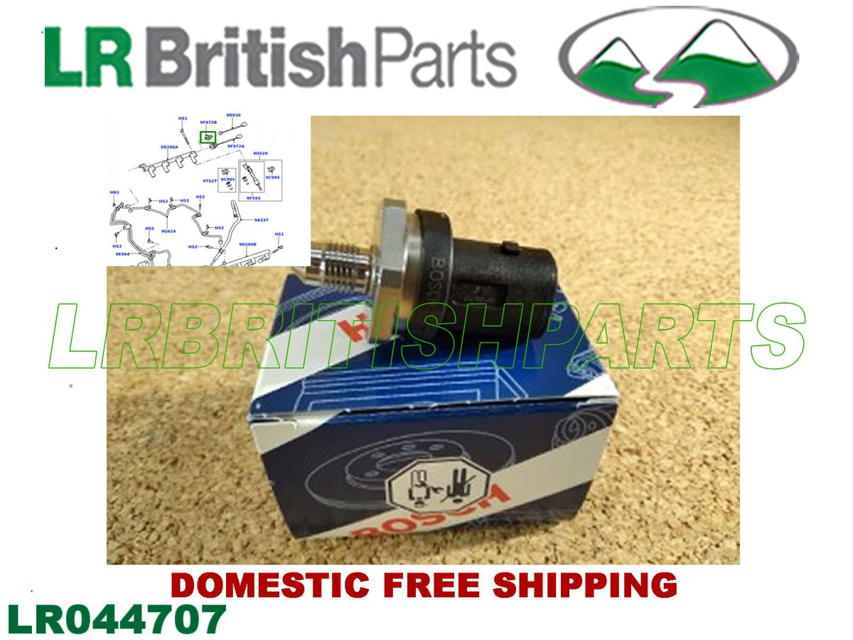 Genuine Bosch Fuel Injector Pressure Sensor For Range Rover Sport LR4 V8 5.0L – OEM LR044707