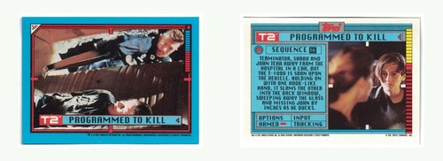 1991 Topps Terminator 2: Judgement Day Stickers #16 Programmed to Kill - Picture 3 of 3