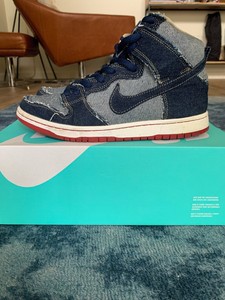 nike sb dunk high reese forbes denim
