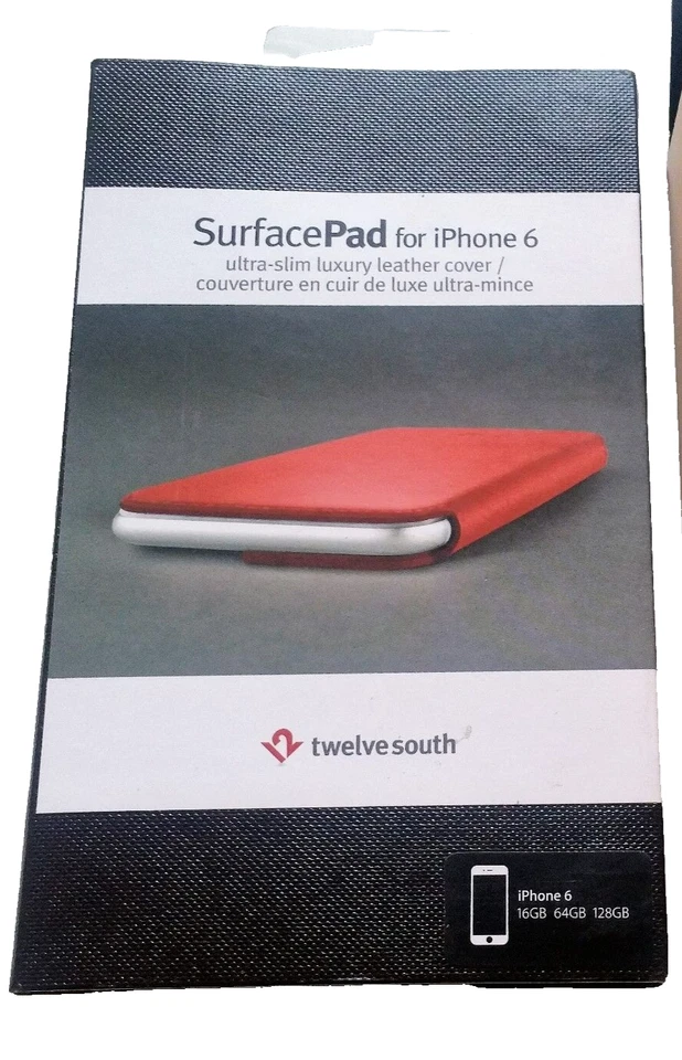 Двенадцать South SurfacePad кожаный чехол-книжка с подставкой iPhone 6 6s + ZAGG CLeaner - Изображение 2 из 4