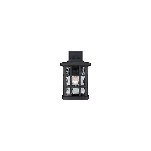 Quoizel SNN8409K 1-Light Stonington Outdoor Lantern in Mystic Black - Picture 5 of 7