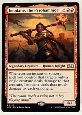 Imodane, the Pyrohammer - #137-MTG-Wilds of Eldraine (WOE)-LP