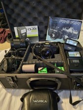 yashica fx 3 super 2000 camera With Accesories