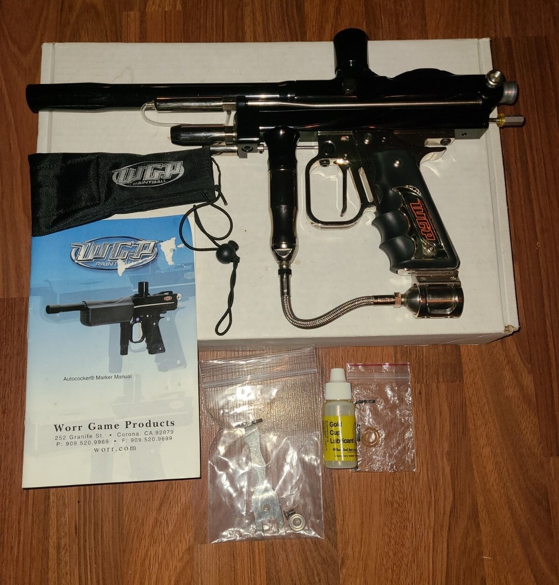 Corps D'autococker WGP Fraisé Personnalisé - Pour Paintball, Occasion