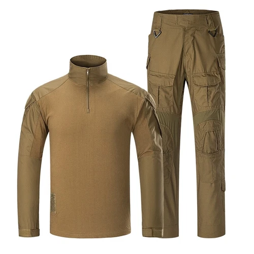 Mens Military Combat Shirt Pants Suits Tactical SWAT G3 Uniform Sets Camouflage! - Picture 8 of 44