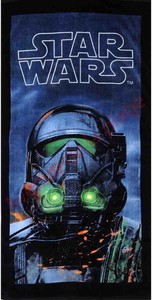 Détails Sur Serviette De Plage Star Wars Death Trooper Drap De Bain Rogue One Pas Cher Neuf