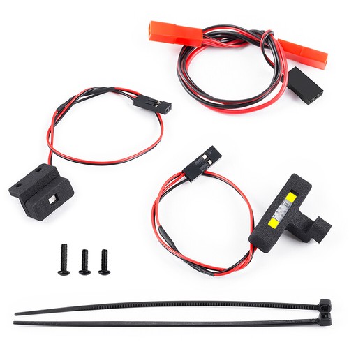 Kit Luci LED Anteriori + Posteriori per 1/18 ARRMA Typhon Grom RC Crawler Auto - Foto 2 di 13