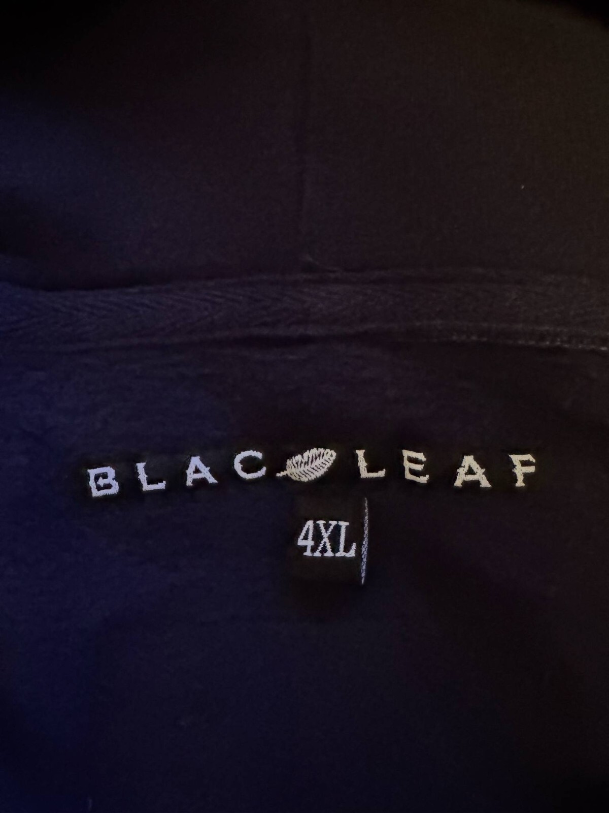 Mens Blac Leaf Basic Q Series Pullover Hoodie and… - image 8
