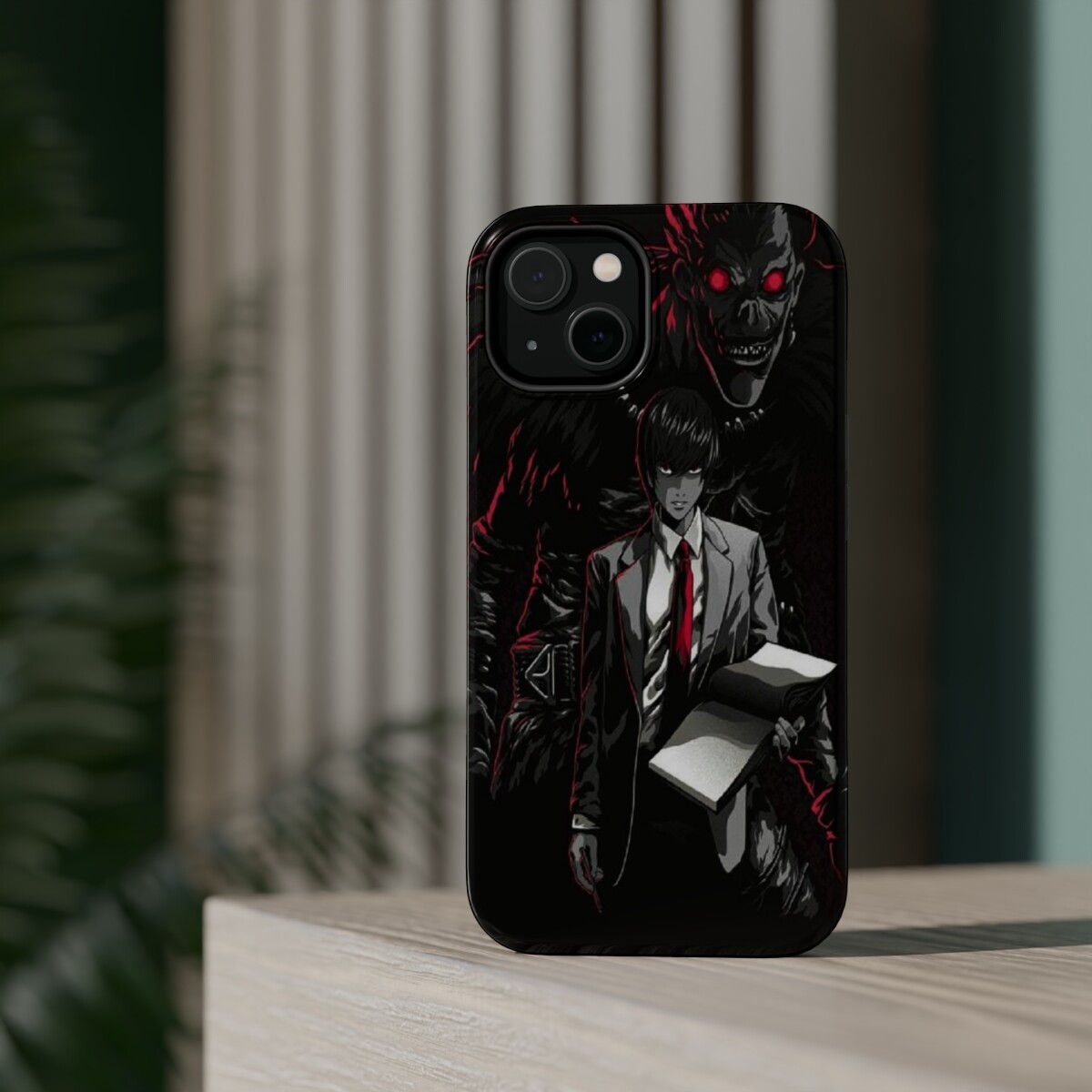 Dark Death Note Anime Abstract iPhone 14 MagSafe Case Enigmatic