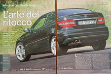 Clipping Ritaglio Articolo 2008 MERCEDES CLC 220 CDI SPORT L'Arte del Ritocco