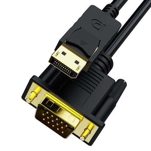 to Vga Cable Video Converter Displayport Adapter for Projector Computer - Afbeelding 9 van 12
