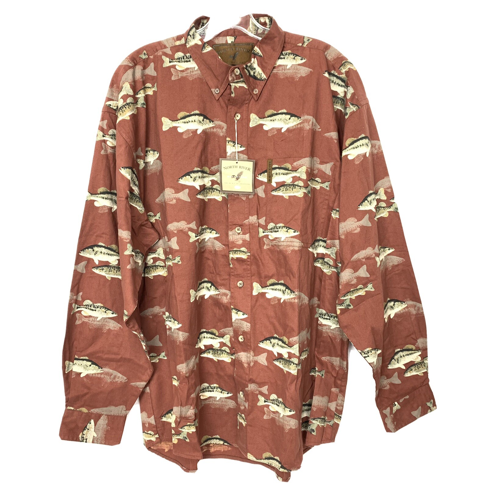 North River Outfitters Men’s Button Down Shirt Si… - image 1