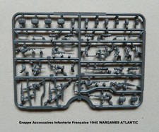 WARGAMES ATLANTIC Grappe Accessoires  France 1940 Figurines 28mm plastique