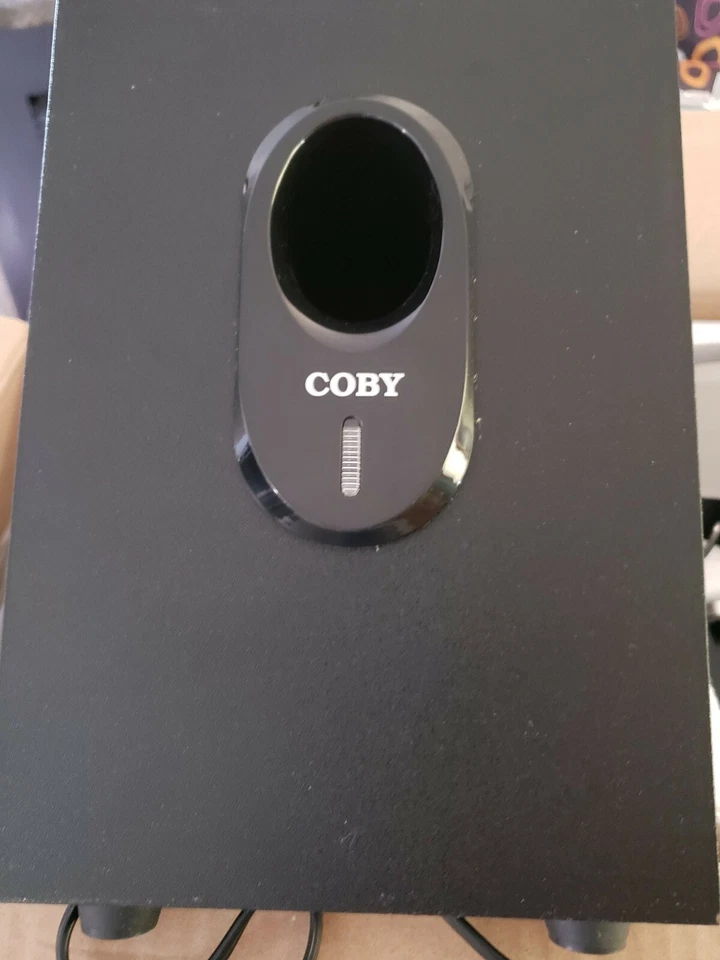 Coby DVD-420 2.1 Channel 75 watts Home Theater System still in box - Image 3 of 4