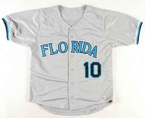 Gary Sheffield Signed Florida Marlins Jersey (PSA) 1997 World Series Champion - Picture 3 of 6