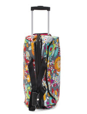 lily bloom elephant rain backpack Design Pattern Carry on Bag Wheeled Cabin Tote (Elephant Rain) resistant polyester Rolling Wheeled Travel Backpack-Waterproof Carry-On