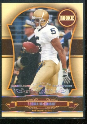 2007 Donruss Classics Timeless Tributes Silver #241 Rhema McKnight RC /50