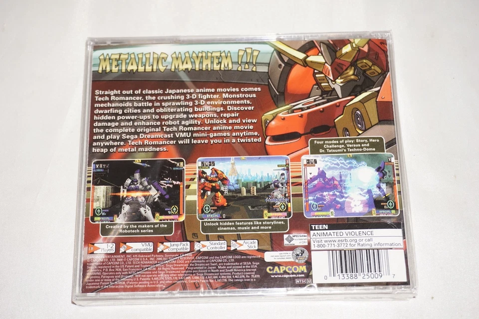 Tech Romancer (Sega Dreamcast) NEW Factory Sealed - Image 2 of 4
