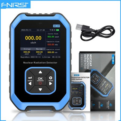 FNIRSI GC-01 Geiger Counter Nuclear Radiation Detector Personal Dosimeter X-ray 