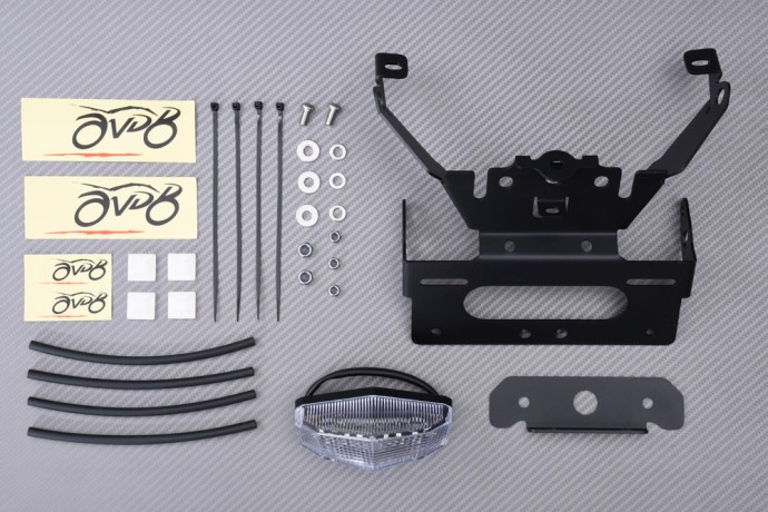 Support de plaque étanche avec feu LED clair pour habiller la BMW G310GS