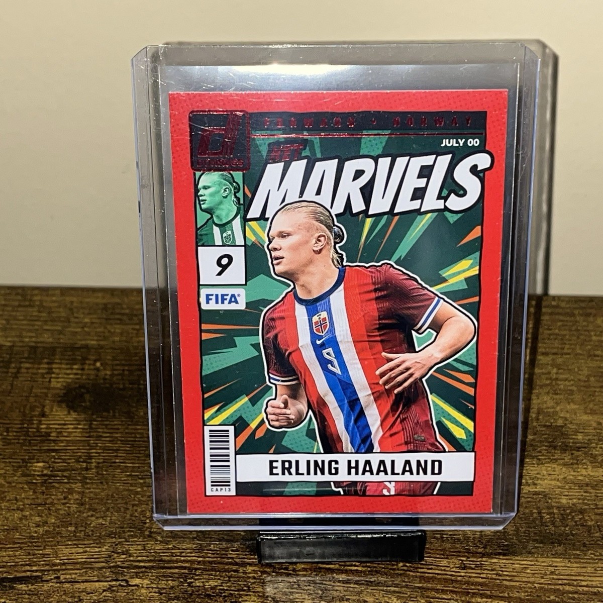 ERLING HAALAND ハーランド PANINI DONRUSS /25 2024-25 Donruss Soccer Pitch Kings RED Erling Haaland Norway