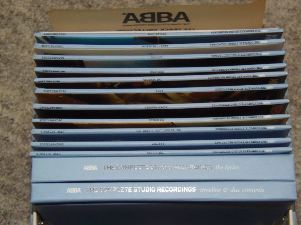 ABBA - The Complete Studio Recordings - 9 CDs + 2 DVD SAMTBOX 2005 - Bild 3 von 4