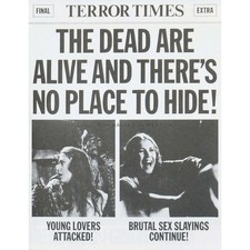 THE DEAD ARE ALIVE US Pressbook  11x17 - 1972 - Armando Crispino, Samantha Eggar