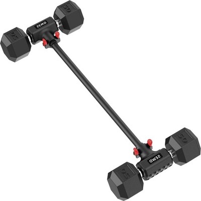 Dumbbell Converter by   Turn Dumbbells into Barbell Set   Adjustable Weights ...
