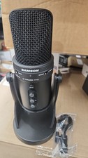 Samson G Track Pro USB Condenser Microphone Black Used No Box
