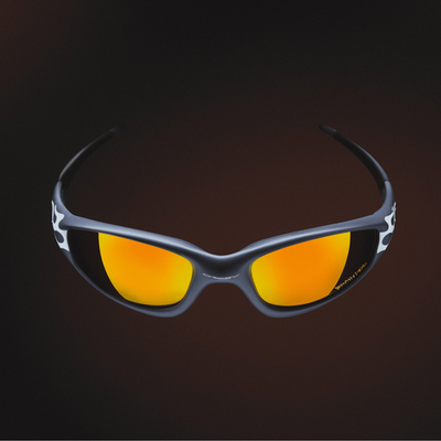 小物 Oakley Brain Dead Straight Jacket 99 Oakley x Brain Dead Straight Jacket 99, Matte Grey / Prizm Ruby