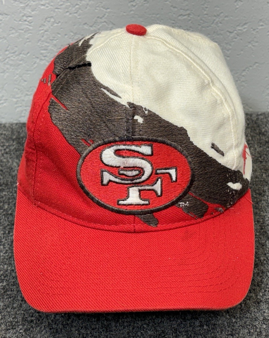 Vintage 90s San Francisco 49ers NFL Logo Athletic Splash Grail