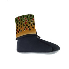 CHEEKY BROWN TROUT NEOPRENE WADING SOCK Wet W...