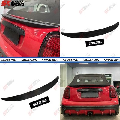 Forged/Carbon Fiber Rear Spoiler Wing Fits Mini Cooper F67 JCW Convertible 25UP