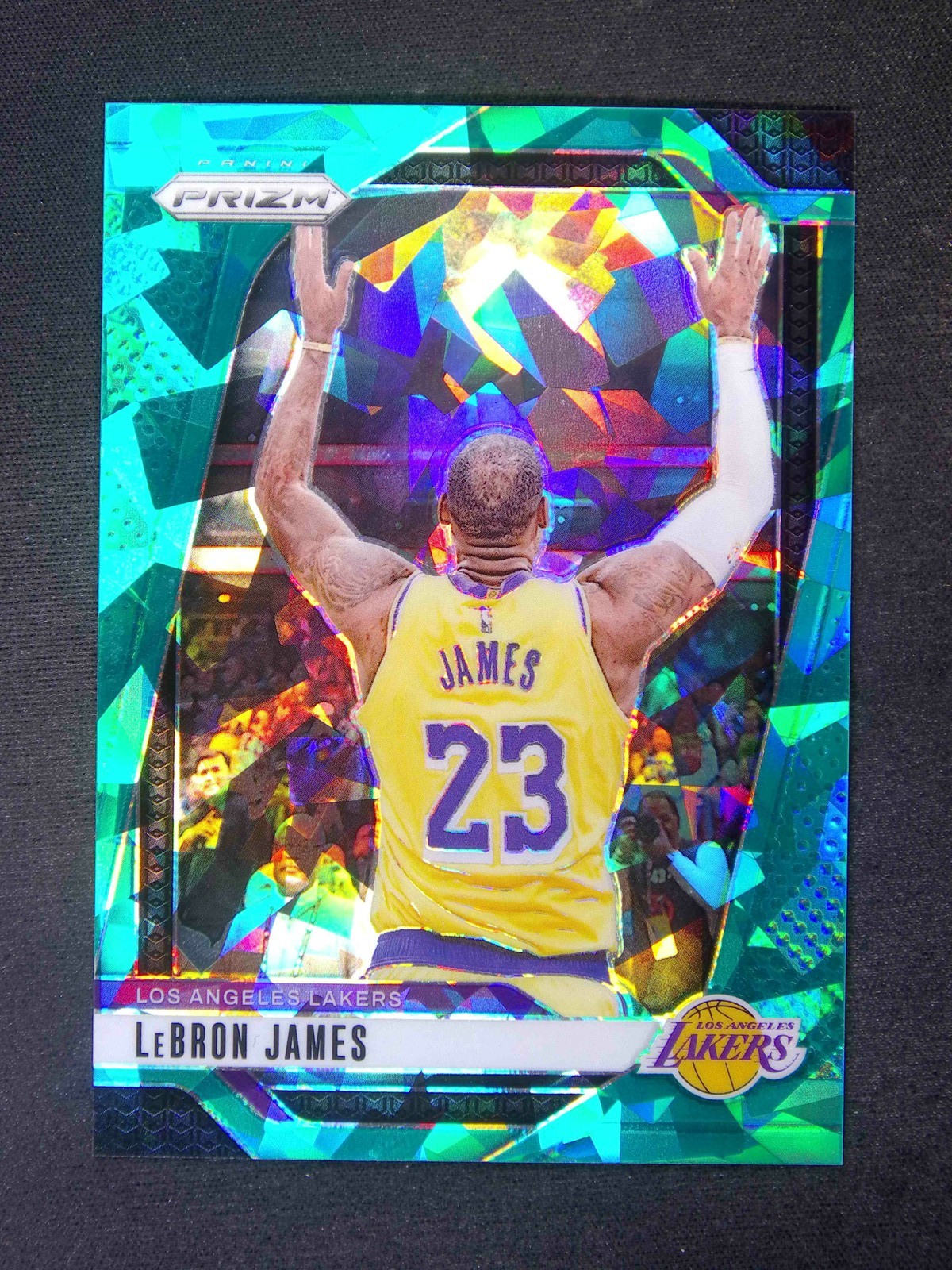 2024-25 Panini Prizm LeBron James #130 Teal Ice /225