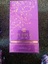 Khadlaj Purple Musk Concentrated Perfume Oil for Women 0.67 oz / 20 ml - New