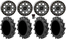 System 3 SB-7 Bdlk 18" Wheels Ti 4+3 34" MotoHavok Tires Textron Wildcat XX