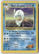 Misty's Dewgong 54/132 Uncommon Gym Challenge Pokemon Unlimited LP